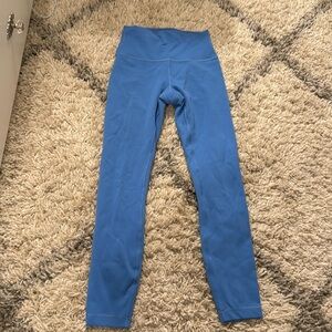 blue lululemon leggings